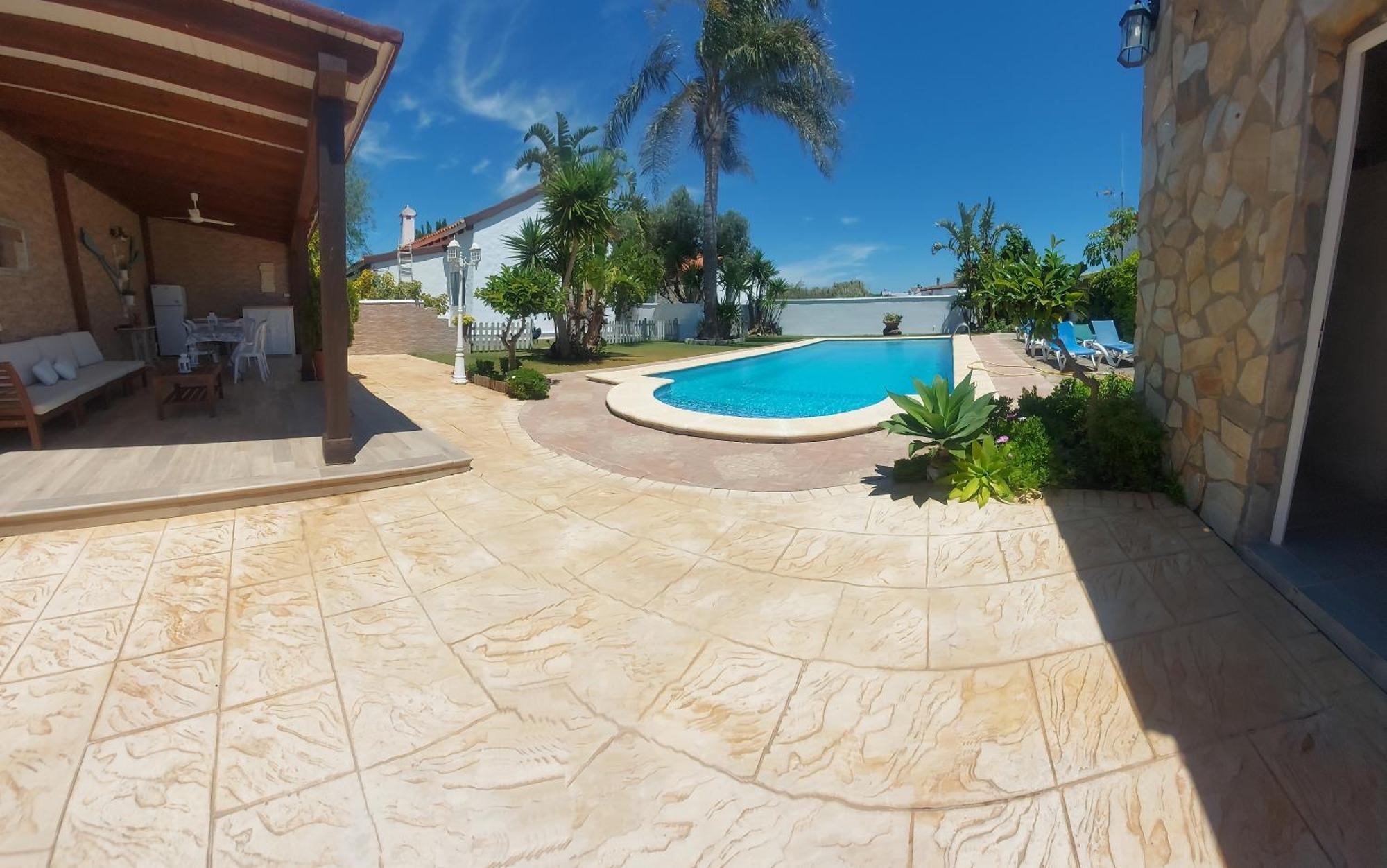 Chalet La Huerta Con Piscina Y Wifi Conil De La Frontera Zewnętrze zdjęcie
